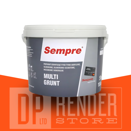 Multi Grunt Priming Agent 15L - 115m2 Coverage-Render-Top Coat-Priming Agent