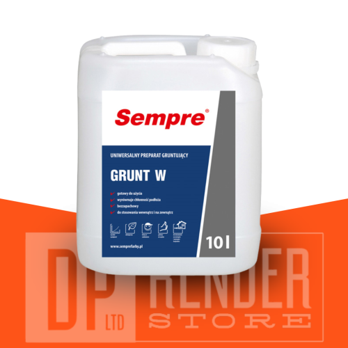 Primer W 5l Priming agent – Water-Based primer for brick concrete plasterboard- universal ready mix