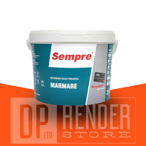 Mosaic Plaster/Mosaic Render Sand-Finish Structure (smoothed) 25kg-M9-984 COLOUR