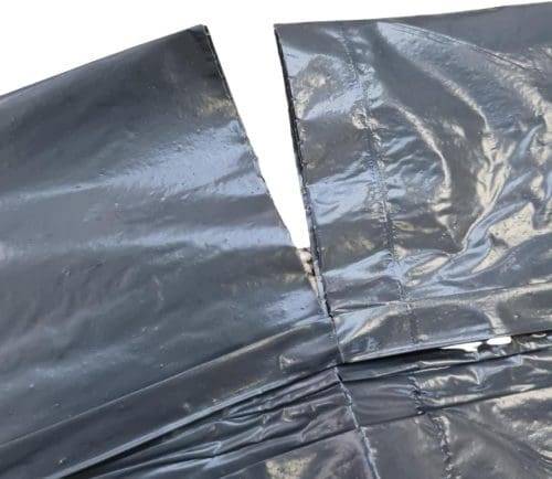 Mega Pack 60L Super Strong 100% Recycled Plastic Bags - Trash Bags/ Black Bags/ Bin Bags - x20 - Image 2