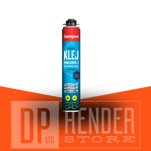 PUKLEBER-1 - Polyurethane Foam Adhesive for XPS and EPS polystyrene