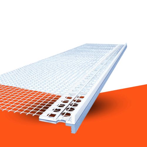 uPVC Stop Bead with Mesh 6mm