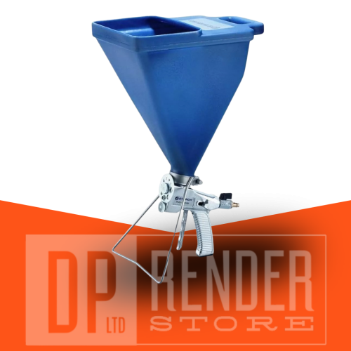 STORCH Funnel gun -  ( Hopper, cleaning gun, spray gun with stand)